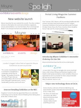 Moyne Newsletter - November 2010 Moyne Newsletter - November 2010